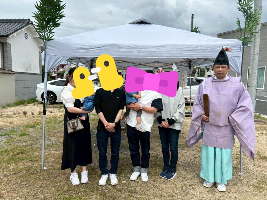 2025.5/11 K様邸・T様邸◡̈♥︎地鎮祭◡̈♥︎