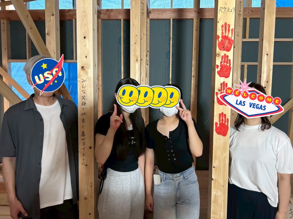 2025.8/23𖤣𖤥𖠿𖤣𖤥K様邸上棟式