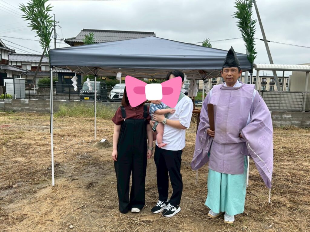 2025.9/25⋆⸜♡⸝‍⋆ M様邸地鎮祭