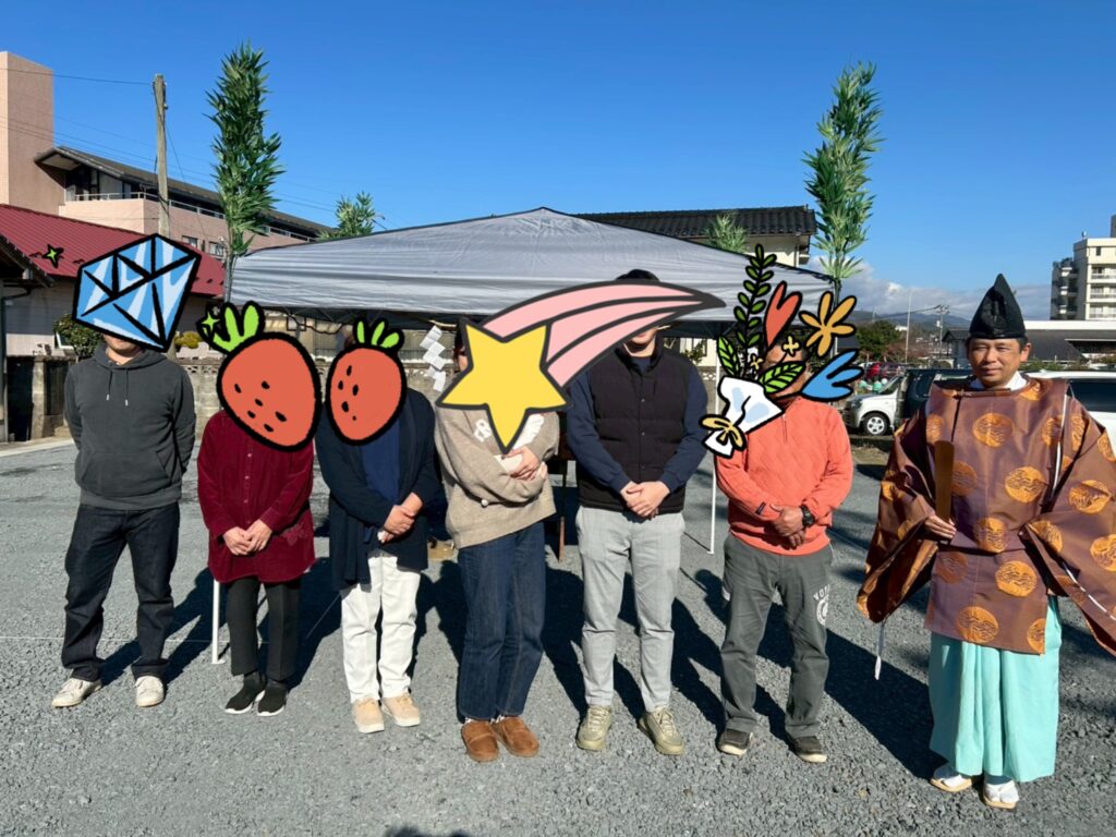 2025.11/29  E様邸地鎮祭◡̈⃝︎⋆︎*