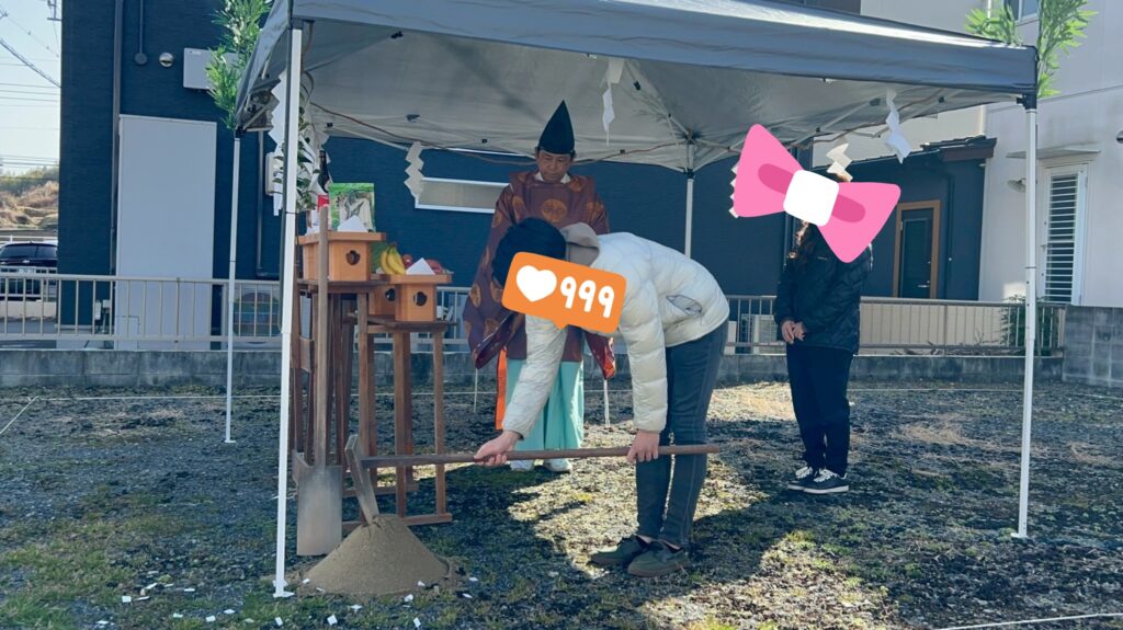 2026.2.23𖤣𖤥𖠿𖤣𖤥 I 様邸地鎮祭